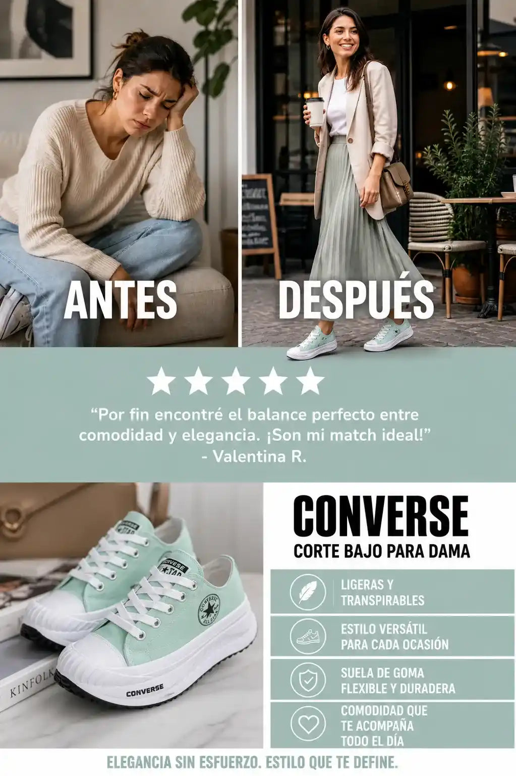 CONVERSE DE CORTE BAJO