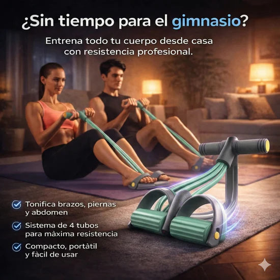 Banda GymLibre X4™ Entrenamiento Total Sin Gimnasio.