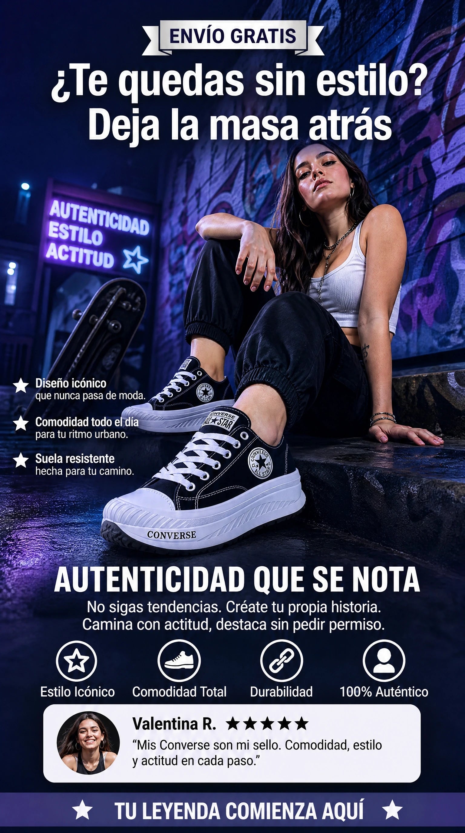 CONVERSE DE CORTE BAJO