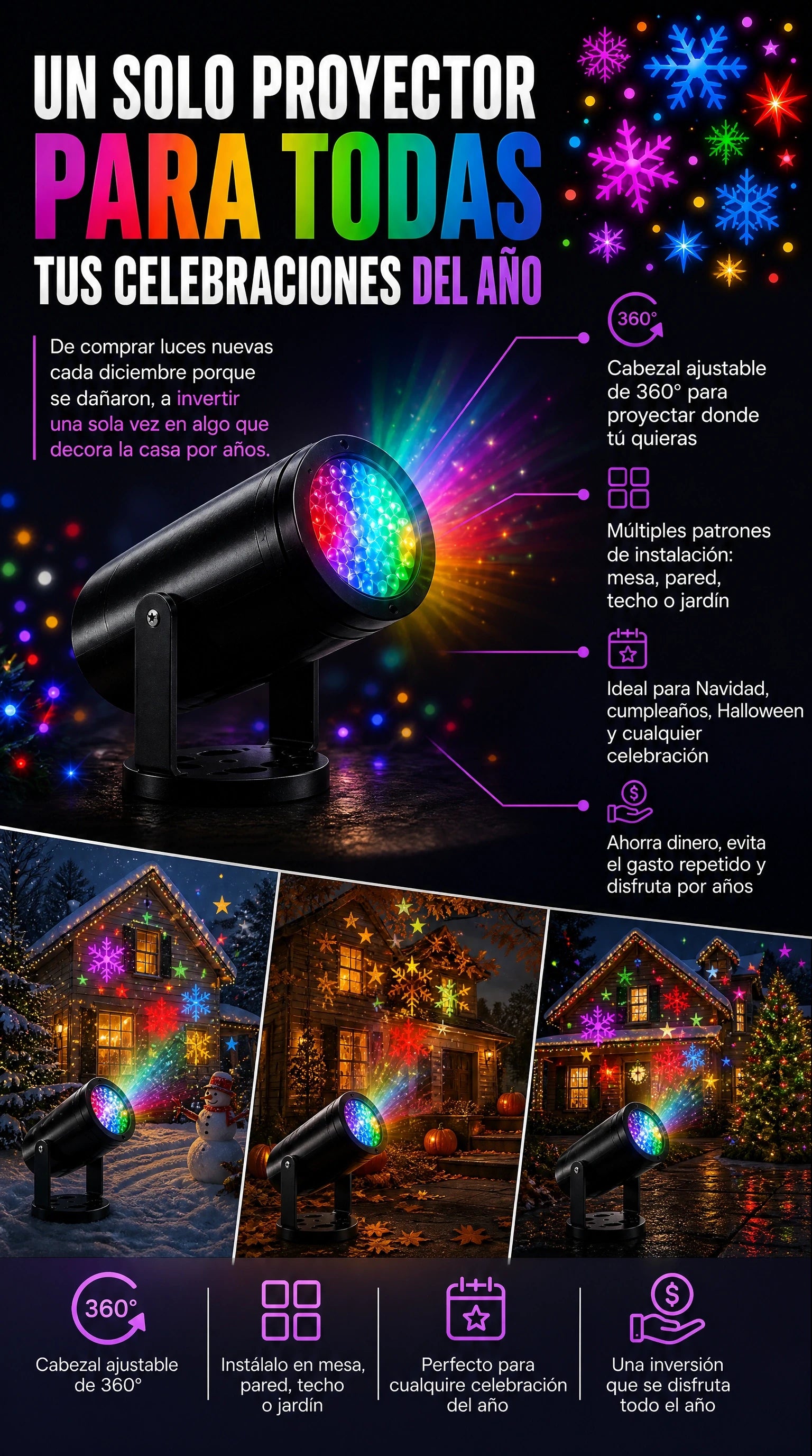 REFLECTOR NAVIDAD
